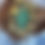 Thumbnail: Teal green and gold fascinator
