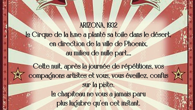 MURDER PARTY, Le cirque de la lune