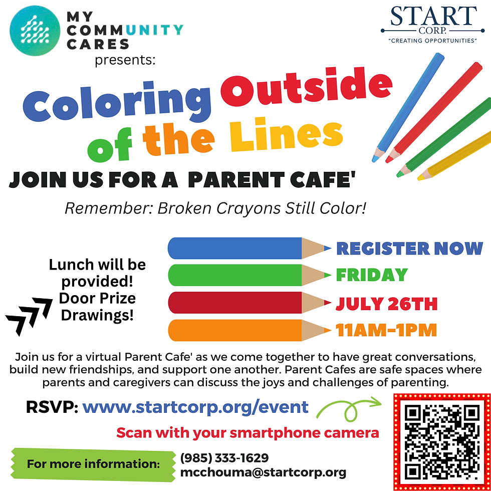 Parent Cafe: Coloring Outside of the Lines