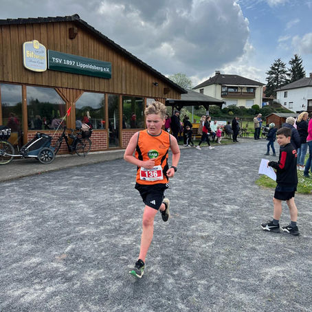 Sabine und Finn mit Doppelstart am Wochenende - 24. Lippoldsberger Schwülmetal-Volkslauf 2024 am 14.03.2024