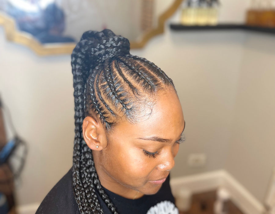 Feed in Ponytail (6- 10) by Jae Stylez