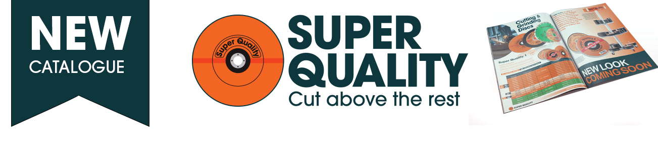super quality cutting disk logo