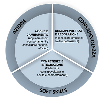 Illustrazione dei campi della formazione trasformazionale per aumentare produttività e sviluppo dei dipendenti