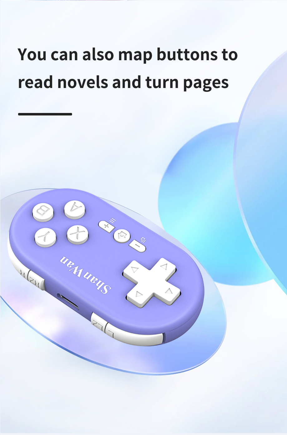 Miniatura: Mini Controle Portátil Yunskill — Gamepad de Bolso