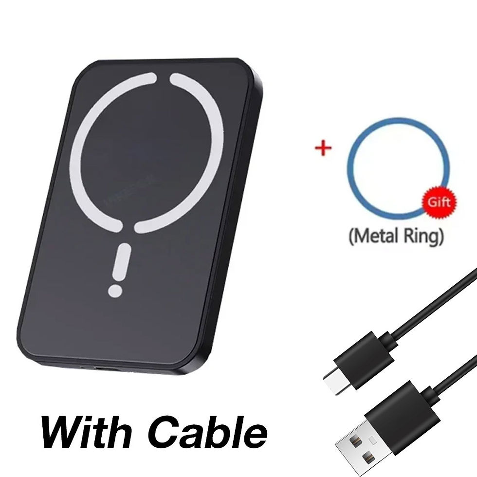 Miniatura: Suporte Veicular Magnético com Carregador Sem Fio — Compatível com MagSafe