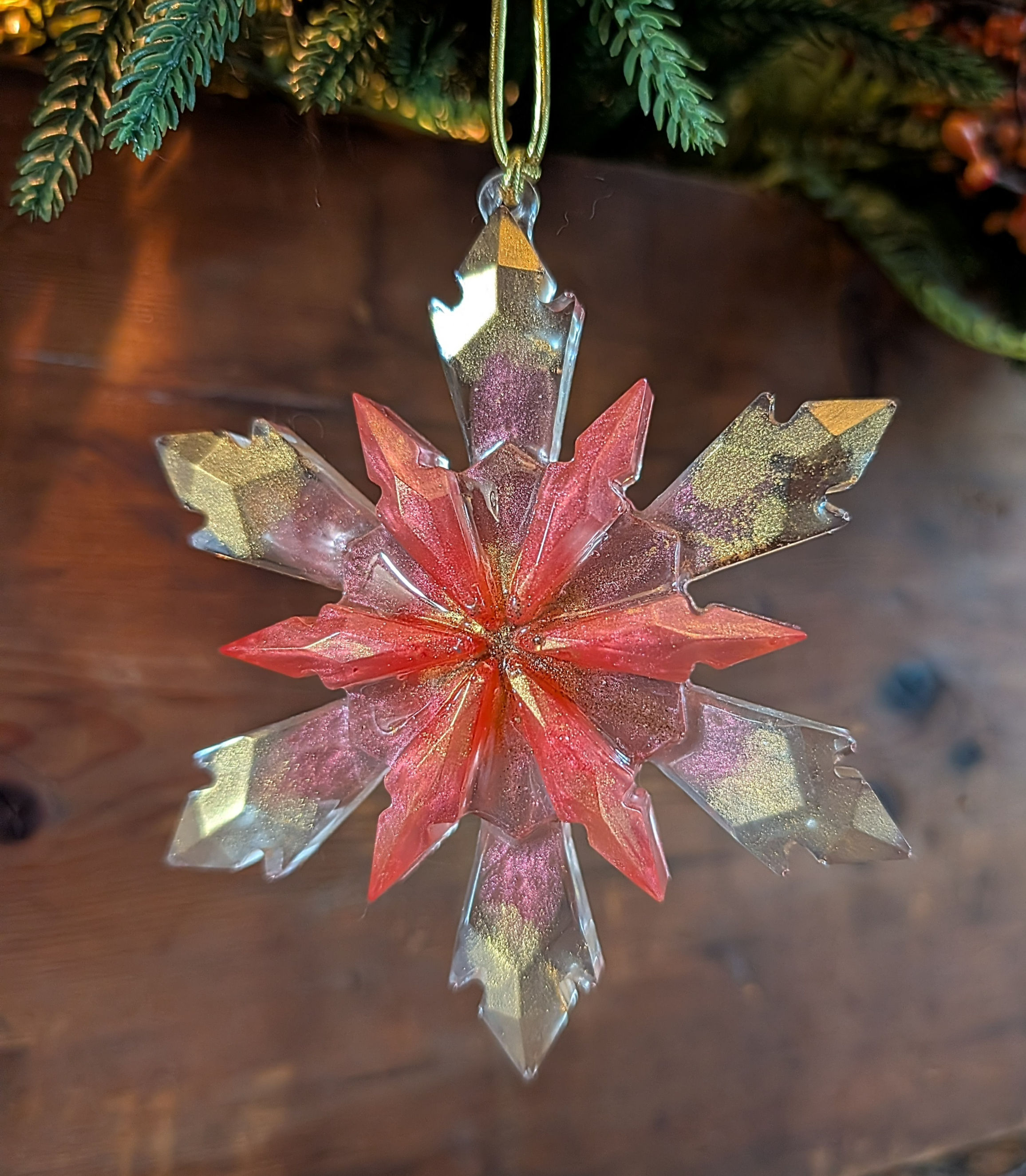 Shimmering Star Ornament
