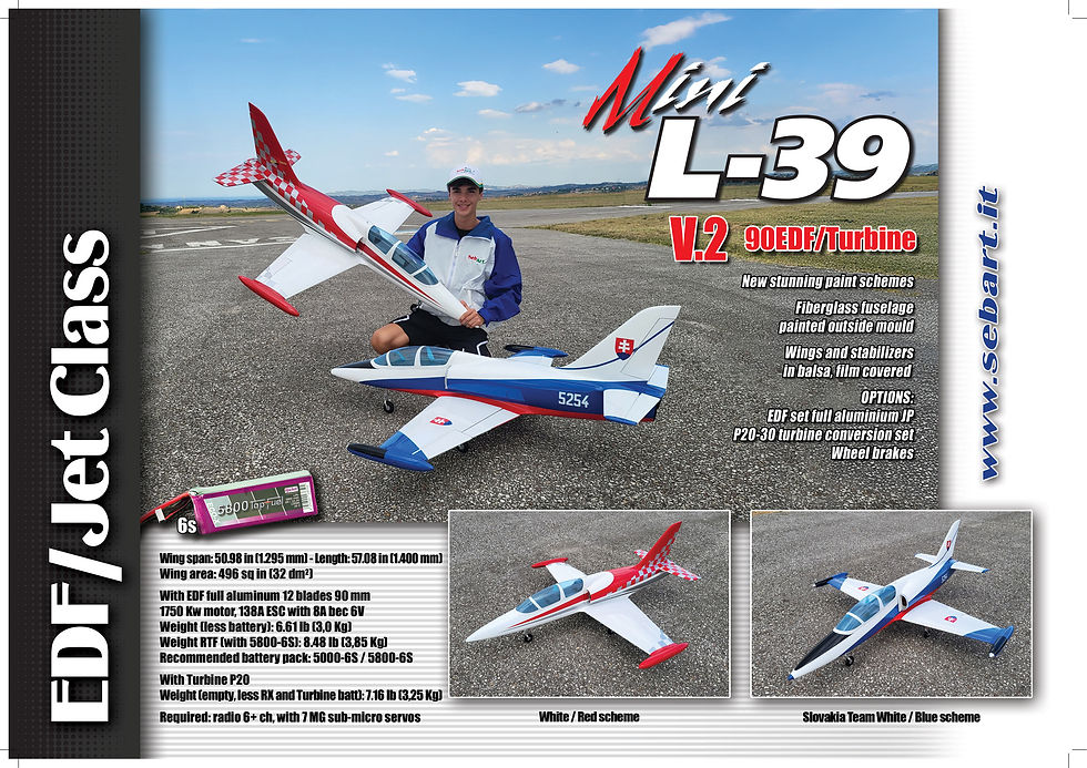 MINI Albatros L39 1,43m V2