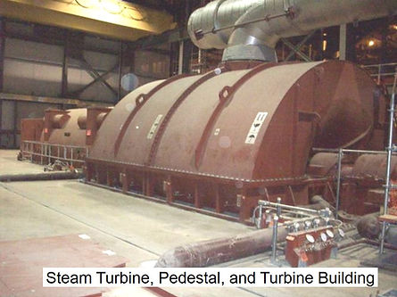Steam Turbine Pedestal Building