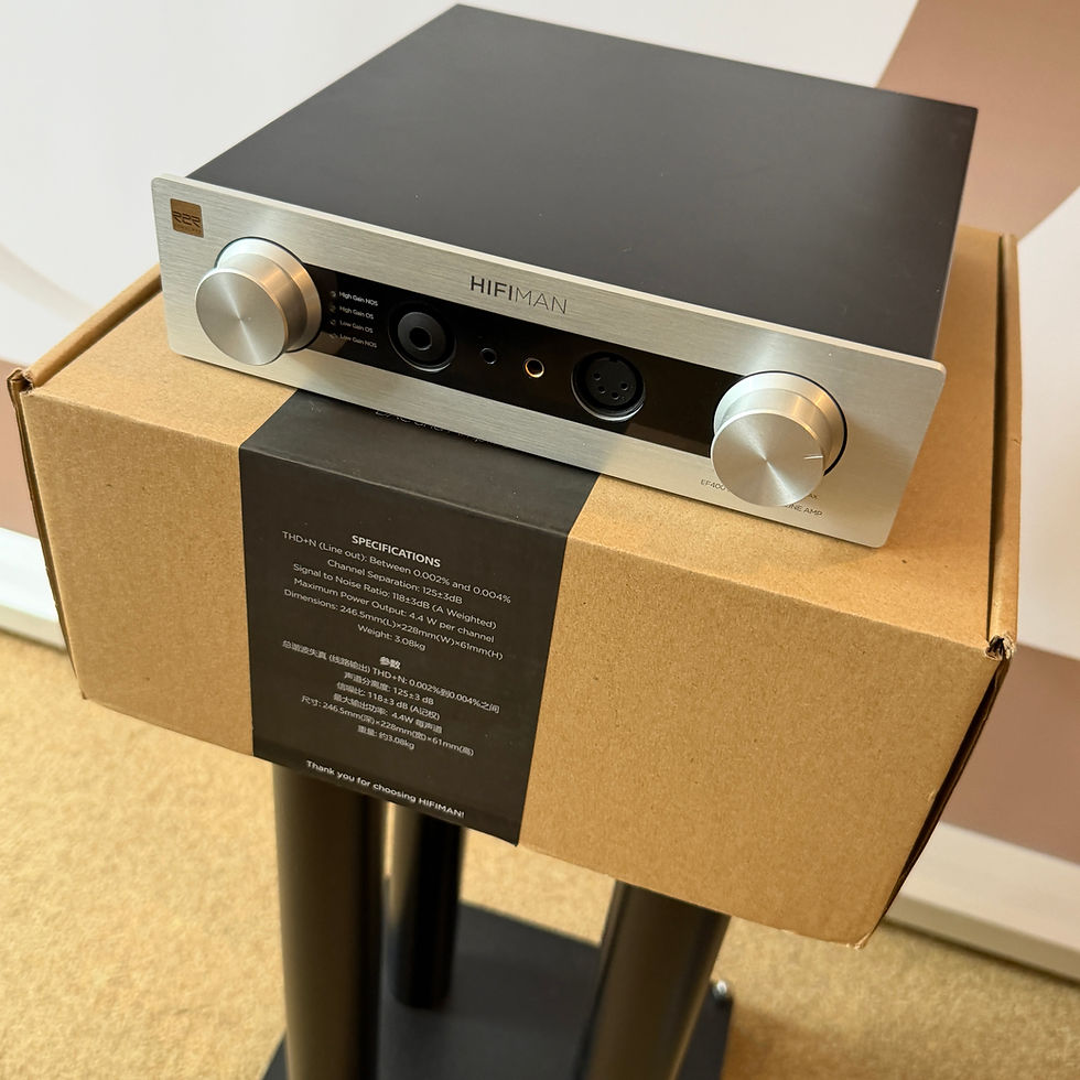 Thumbnail: Hifiman EF 400 hoofdtelefoon versterker/dac