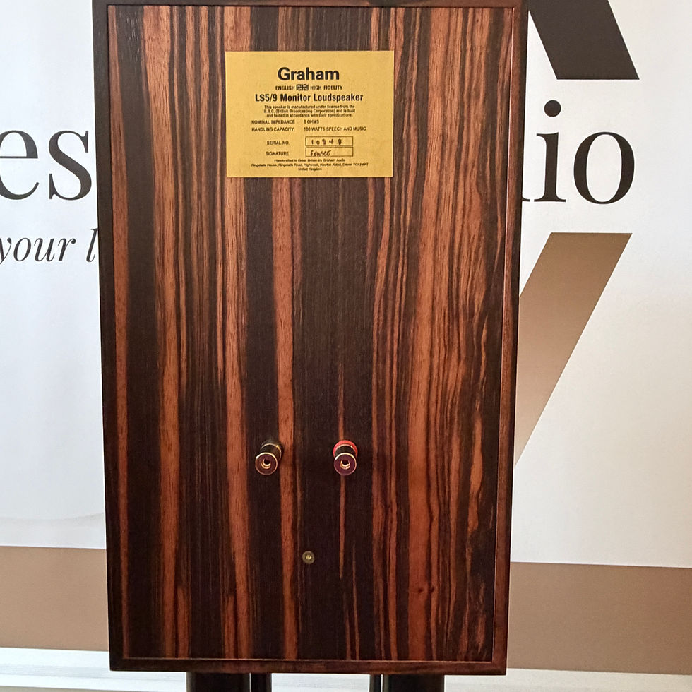 Thumbnail: Graham Audio LS5/9 luidsprekers