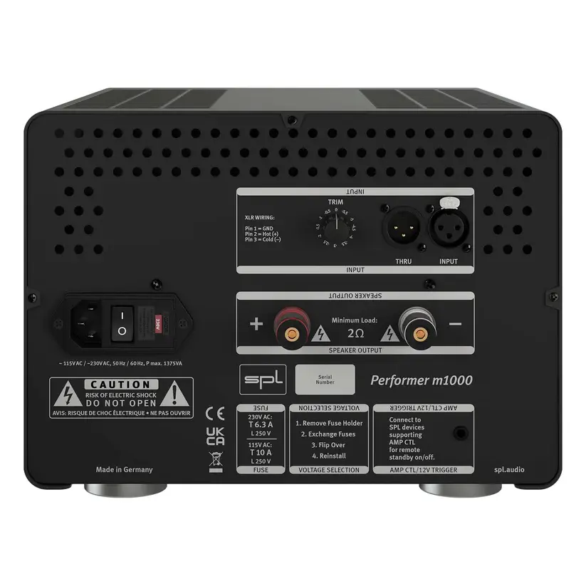 Thumbnail: SPL M1000, mono eindversterker