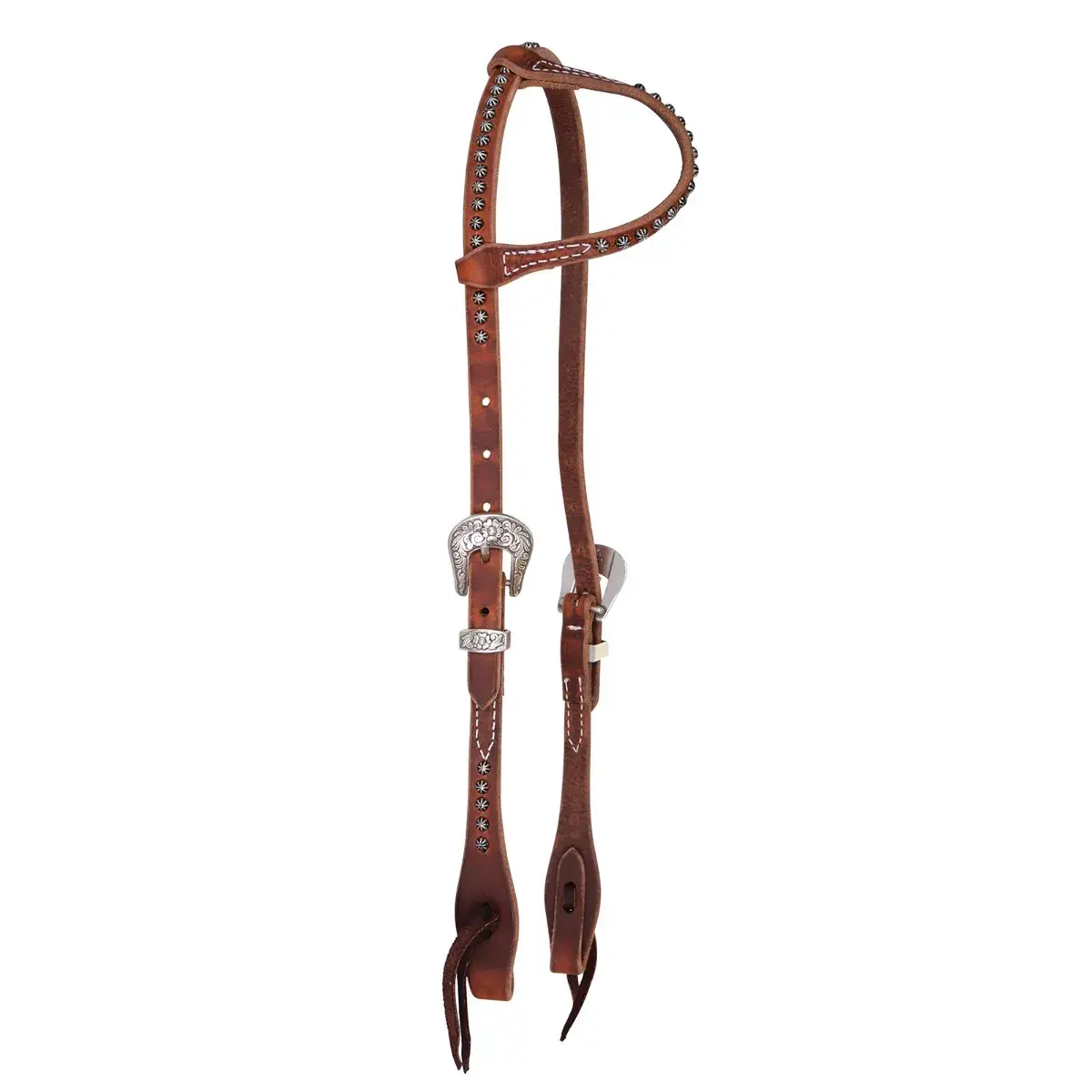 Rosewood Spot One Ear Headstall
