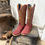 Thumbnail: Hyer Ladies Rose Hill 13" Burgundy Boot HW42021