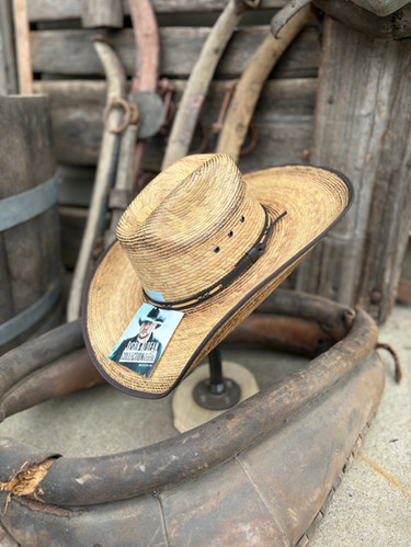 RESISTOL Western HAT ビンテージ ウェスタン ハット ピン付 Resistol Men's Jason Aldean Amarillo Sky Palm Hat | The Cowboys Choice