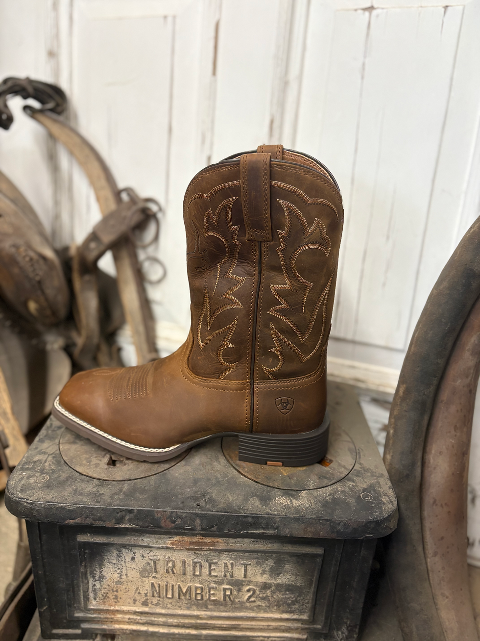 Thumbnail: Ariat Men’s Sport Outdoor Distressed Brown Cowboy Boot