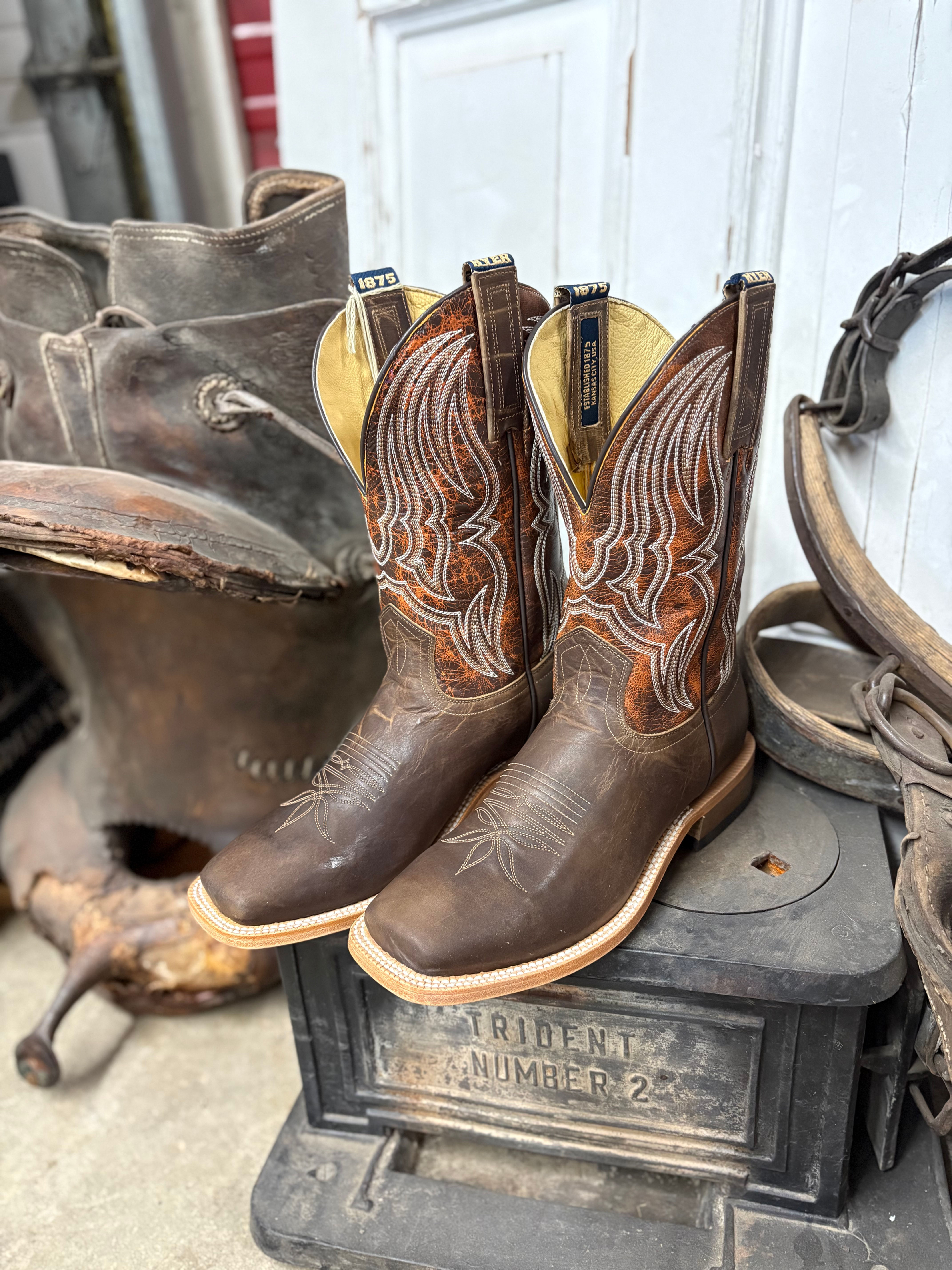 Hyer Men's Chase Brown Cowboy Boot HM11026
