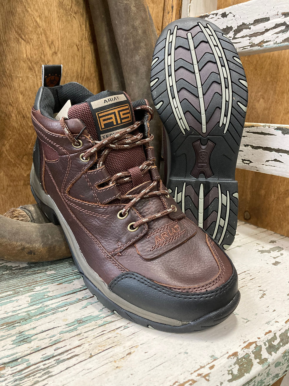 Ariat Mens Terrain Boots Cordovan