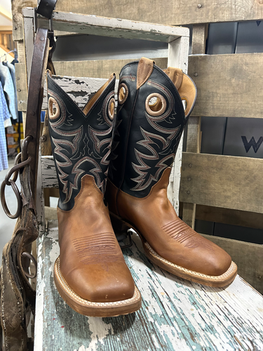 Justin Men's Caddo Boots Men's Justin Bent Rail Caddo Damiana