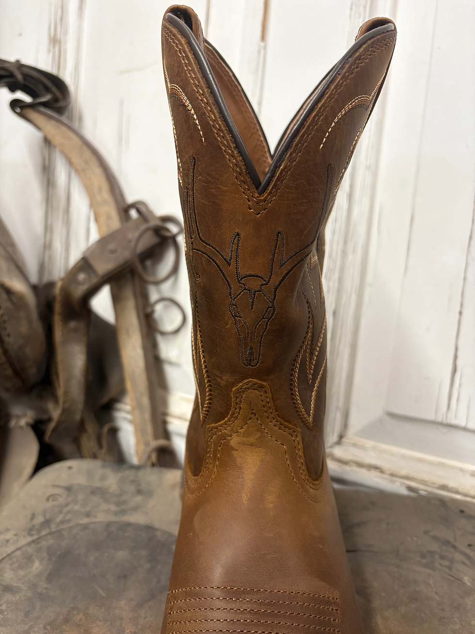 Thumbnail: Ariat Men’s Sport Outdoor Distressed Brown Cowboy Boot