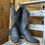 Thumbnail: BRAHMA LADIES GREY SQUARE TOE COWBOY BOOT