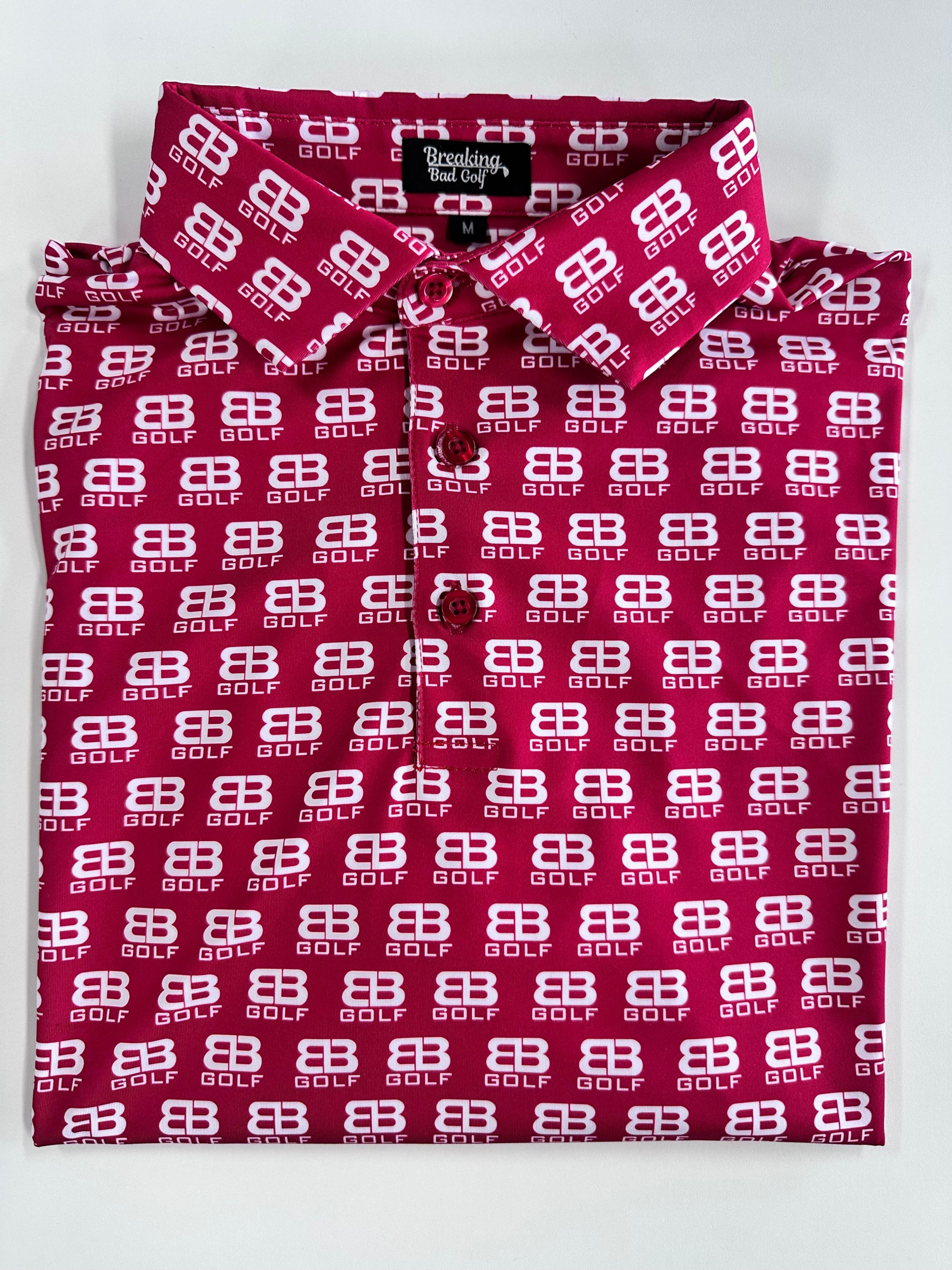BB Golf Polo Red