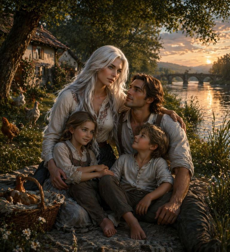 Rhinemaiden (I) and family