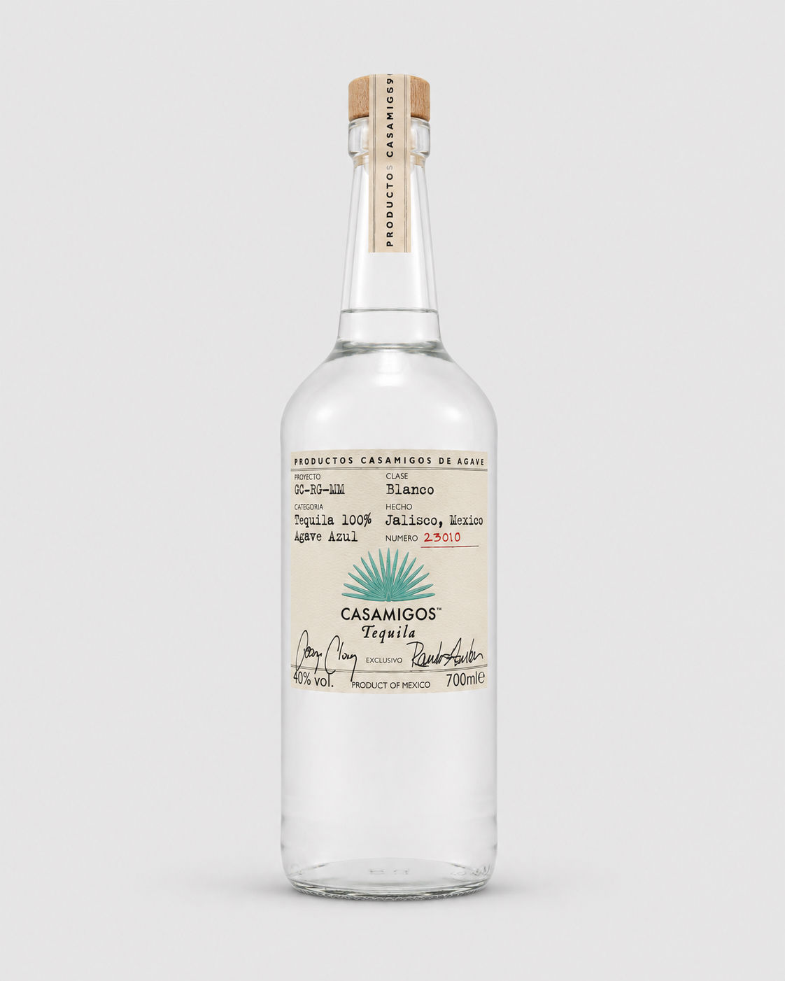 Bouteille de téquila Casamigos Blanco