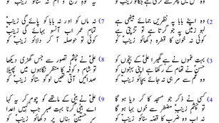 Janaza Uthta Hai Fizza Batao Zainab Ko