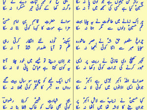 Ye raaz e kun fayakoon hay jo koi paa na saka