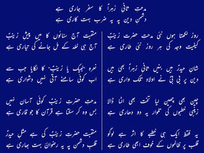 Midhat e Sani e Zehra(sa) ka safar jari hay (2) 