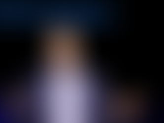 A glowing digital stock chart overlaying an Amazon fulfillment center, symbolizing Wall Street's bullish outlook on the company's AWS and AI investments.