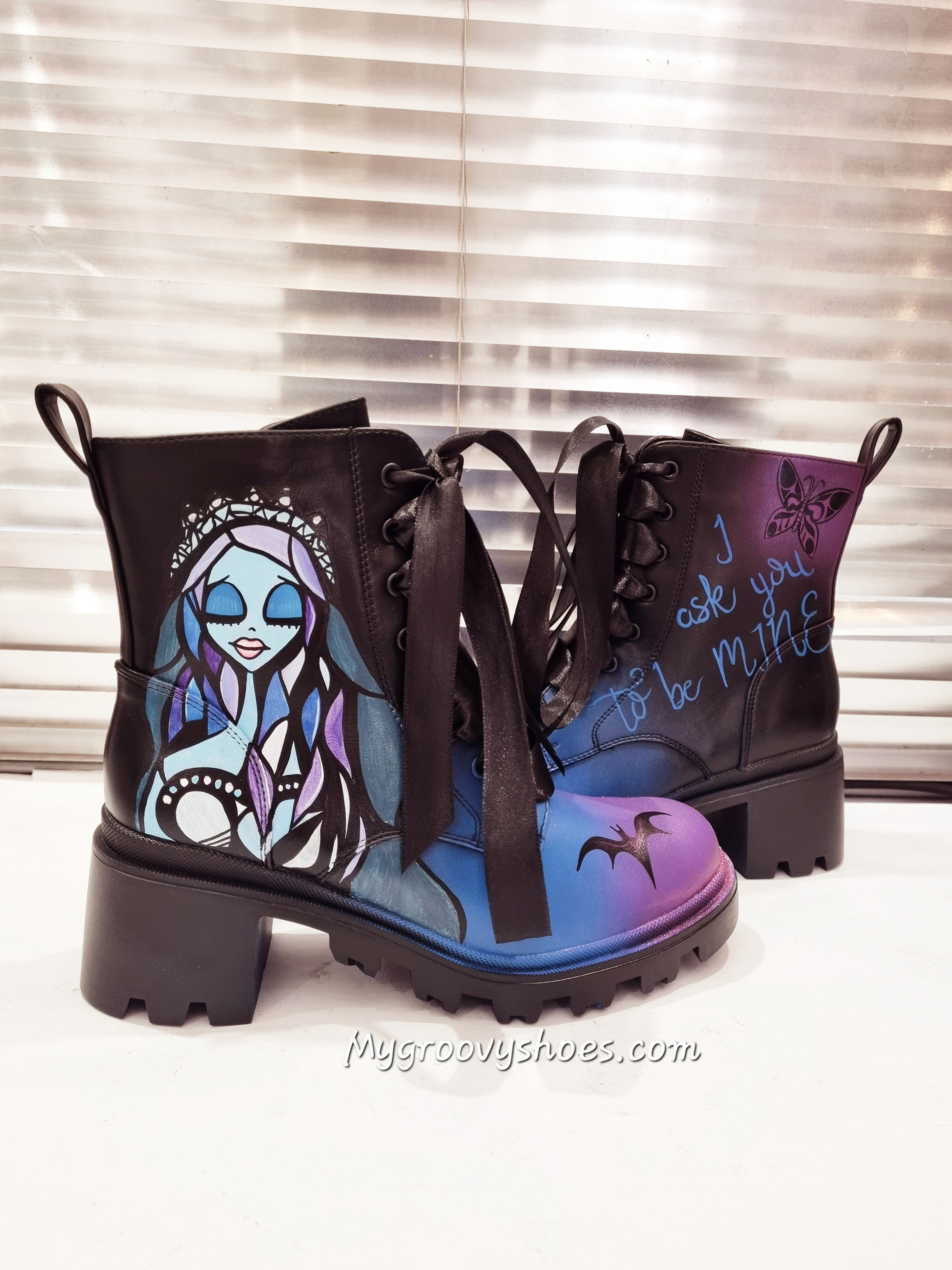 Corpse bride I ask you boots