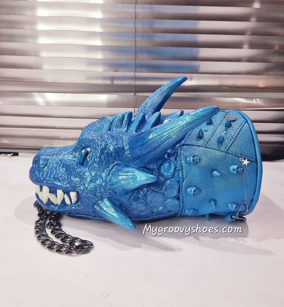 Miniatura: Dragon head bag Choose colour 
