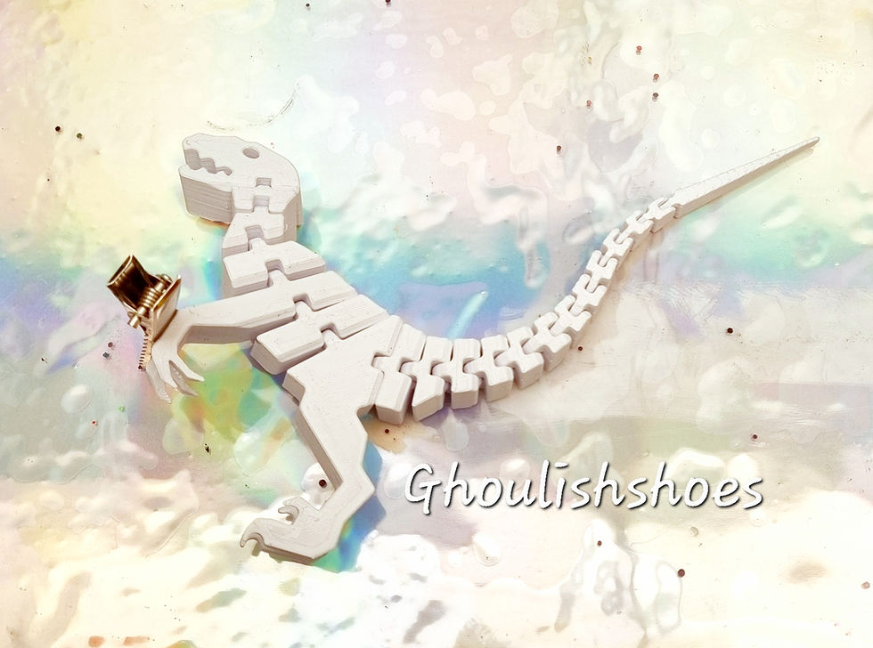 Miniatyrbild: Rockin raptor hair grip