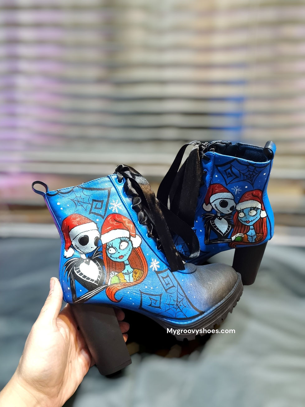Miniature : Christmas Jack and Sally 