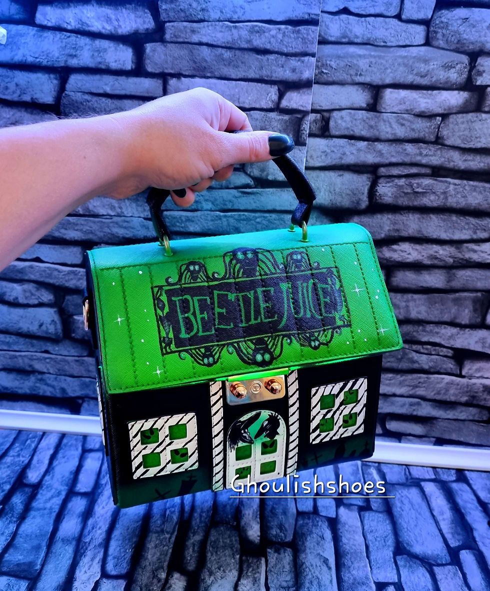 Miniatura: Beetlejuice light up house bag 