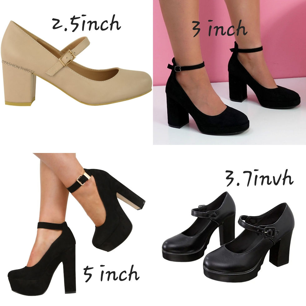 Miniatyrbilde: Blood drip bat choose heel/flat