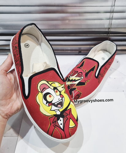 Hazbin Diamante Flat Sandals