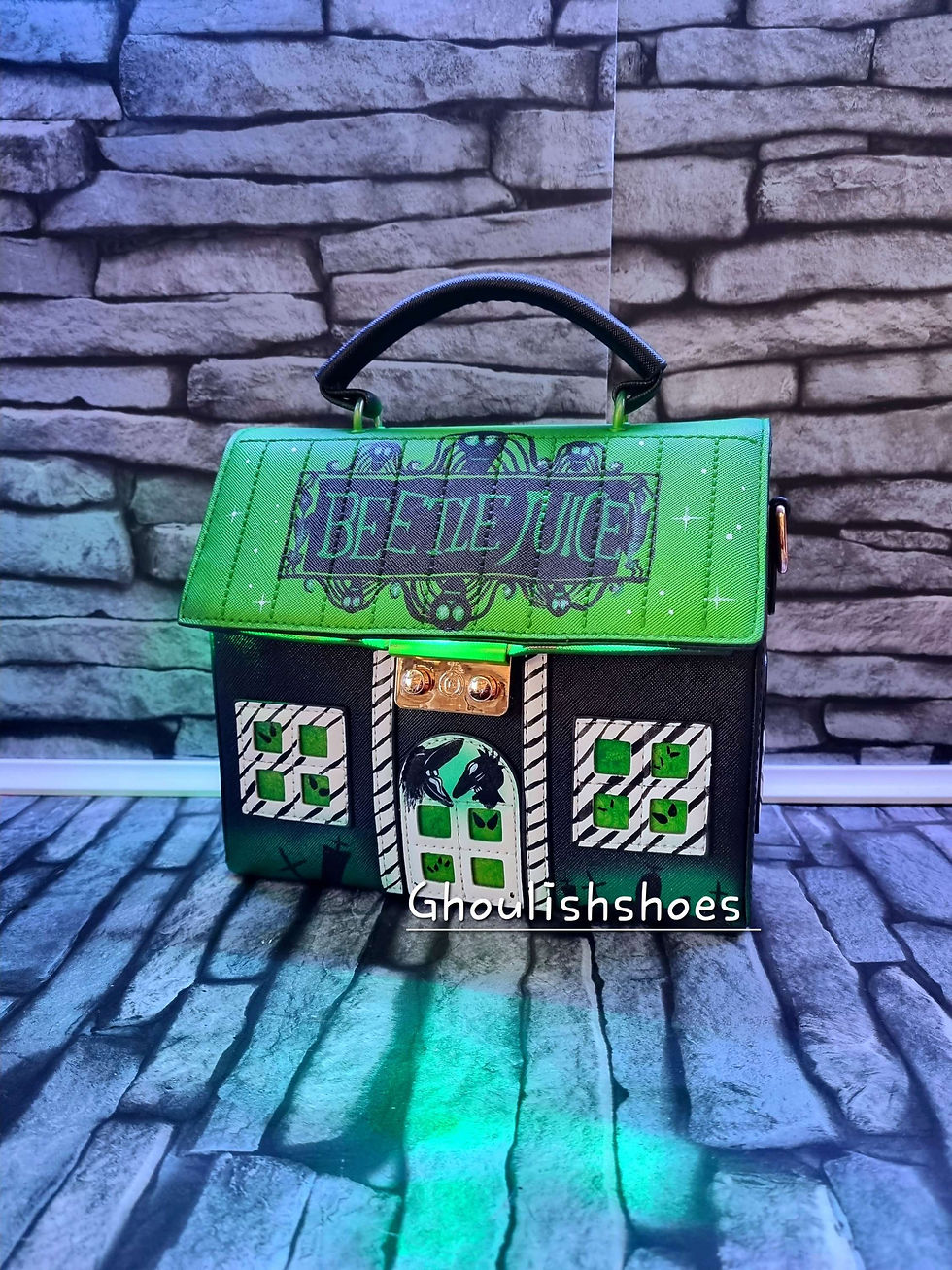 Miniatura: Beetlejuice light up house bag 