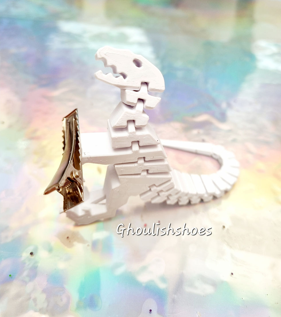 Miniaturbild: Rockin raptor hair grip