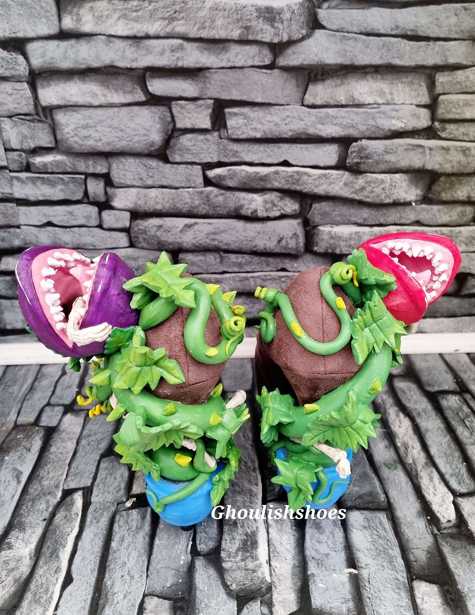 Miniatyrbilde: Carnivorous flower plant heel