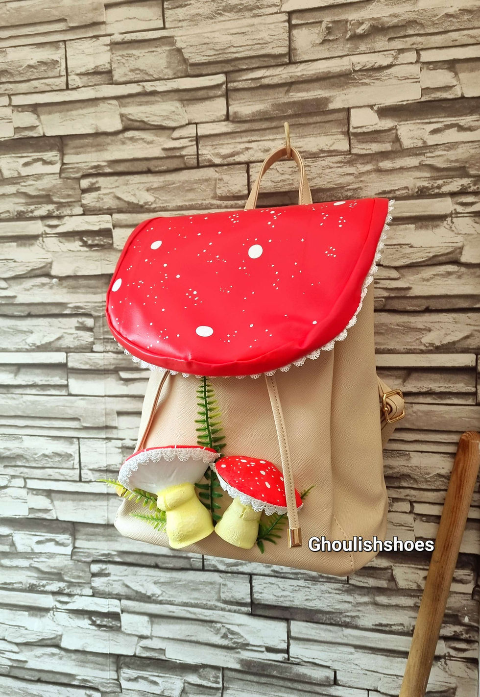 Miniatyrbild: Red Mushroom backpack 
