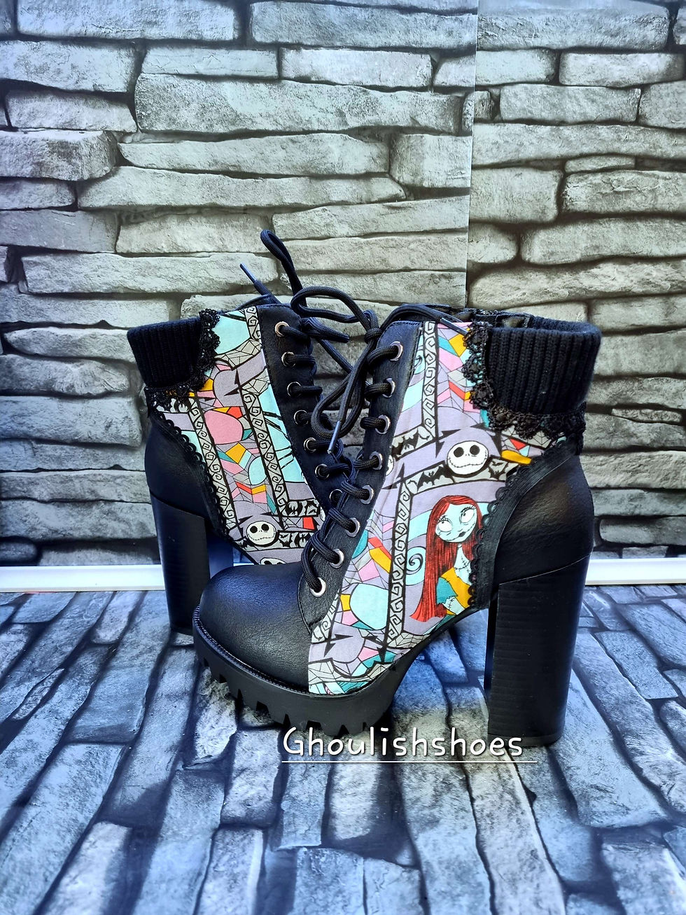 Miniature : Jack Sally print boots