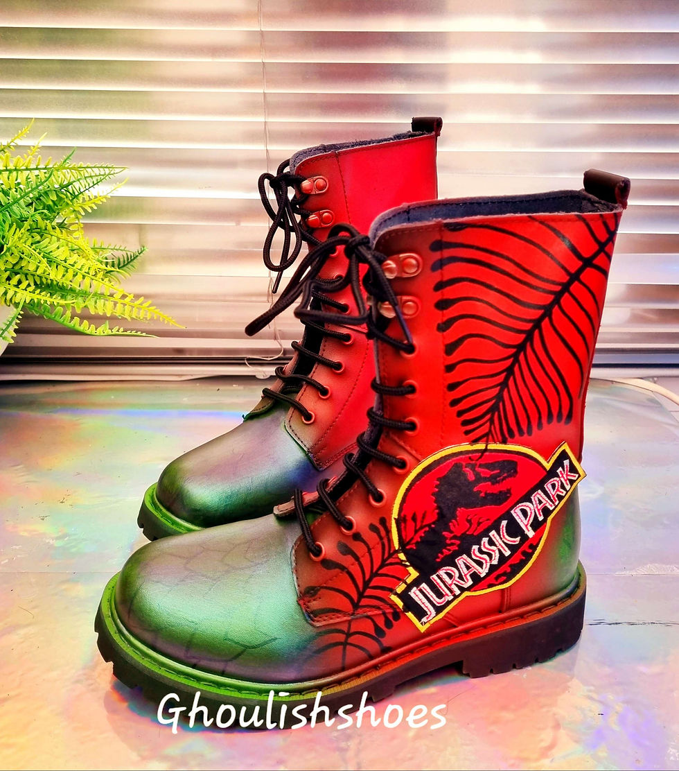 jurassic world snow boots