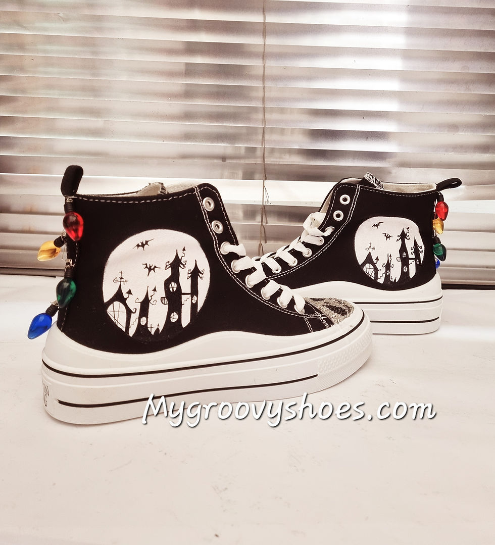 Miniatyrbilde: The nightmare before Christmas jack Halloween hitops