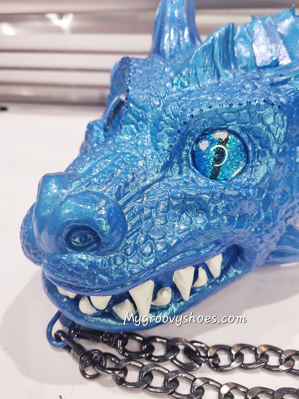 Miniatura: Dragon head bag Choose colour 