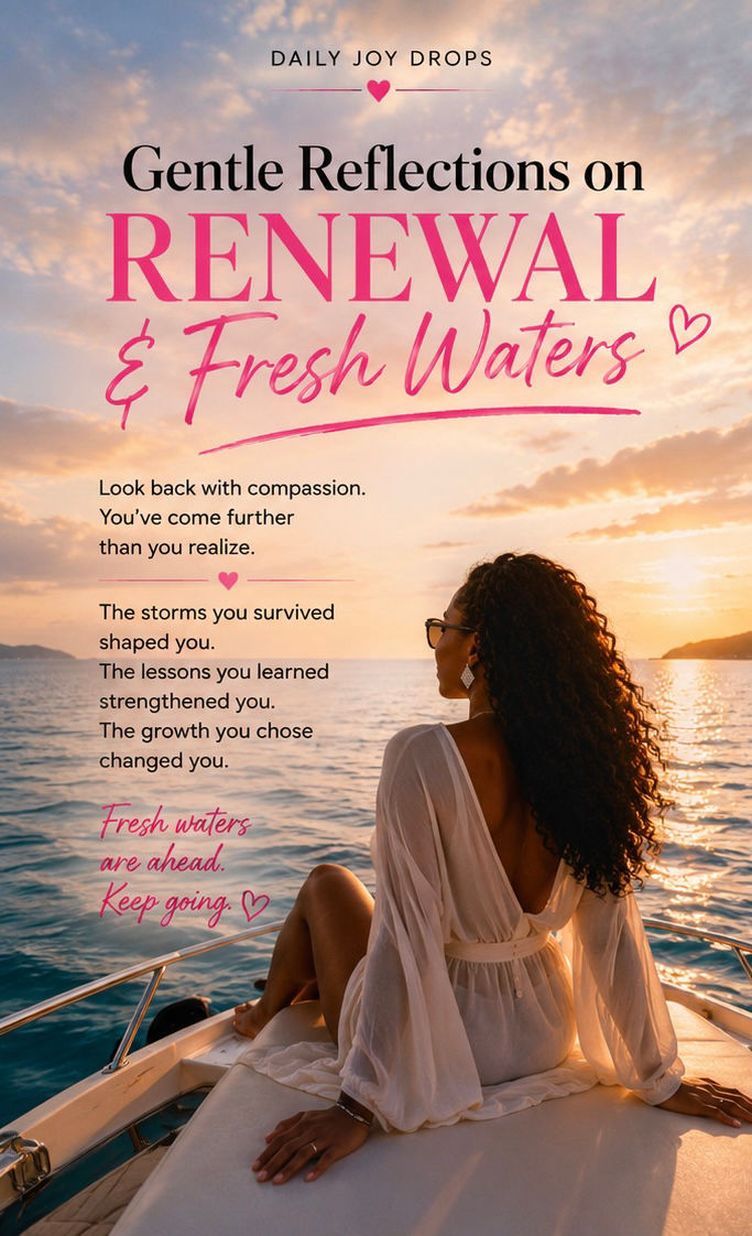 Gentle Reflections on Renewal and Fresh Waters