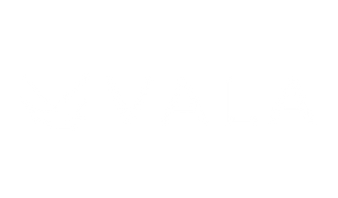VALA logo with a stylized bird icon