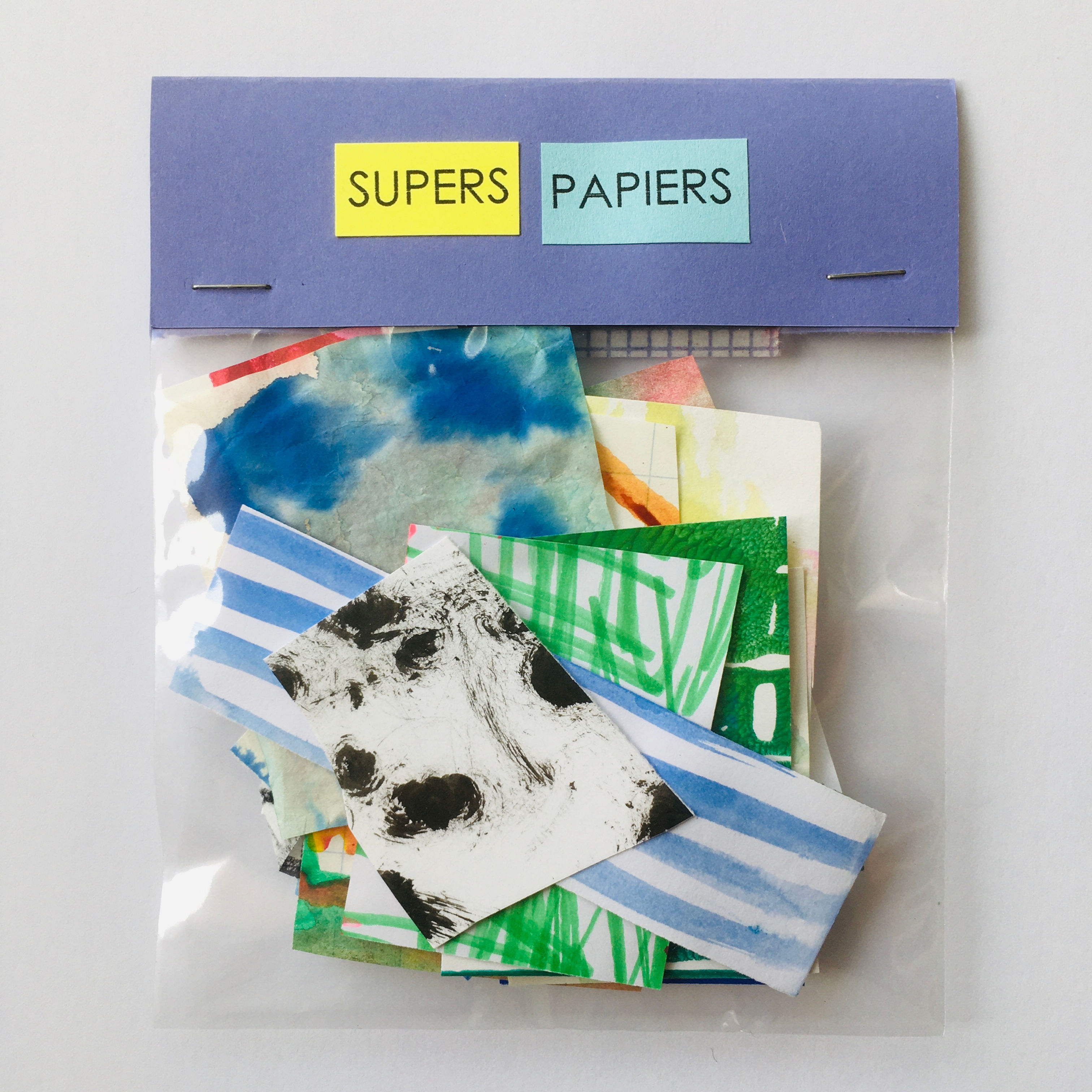 Pochette de super papiers