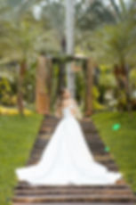 Miniatura: Vestido de noiva minimalista princesa com Basque Waist Nova Noiva